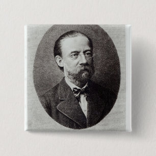 Porträt von Bedrich Smetana Button