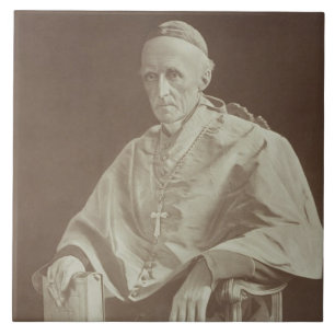Porträt von Bemannen Kardinals-Henry-Edward Fliese