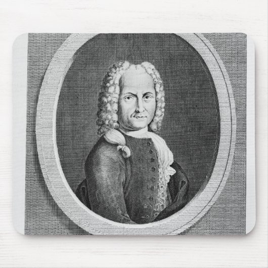 Porträt von Benedetto Marcello Mousepad (Vorne)