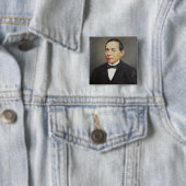 Porträt von Benito Juarez, 1948 Button (Beispiel)