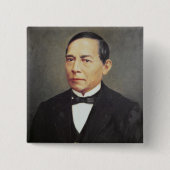 Porträt von Benito Juarez, 1948 Button (Vorderseite)