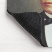 Porträt von Benito Juarez, 1948 Mousepad (Ecke)