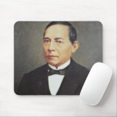 Porträt von Benito Juarez, 1948 Mousepad (Mit Mouse)