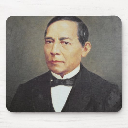 Porträt von Benito Juarez, 1948 Mousepad (Vorne)