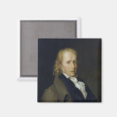 Porträt von Benjamin Constant de Rebecque Magnet (Vorderseite/Rückseite)