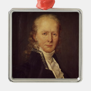 Porträt von Benjamin Constant Silbernes Ornament