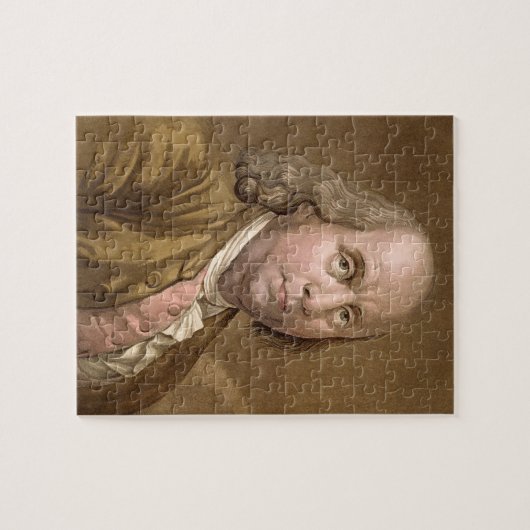 Porträt von Benjamin Franklin (1706-90), von 'Le Puzzle (Horizontal)
