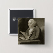 Porträt von Benjamin Franklin, graviert von Thomas Button (Vorne & Hinten)