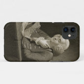 Porträt von Benjamin Franklin, graviert von Thomas Case-Mate iPhone Hülle (Rückseite (Horizontal))