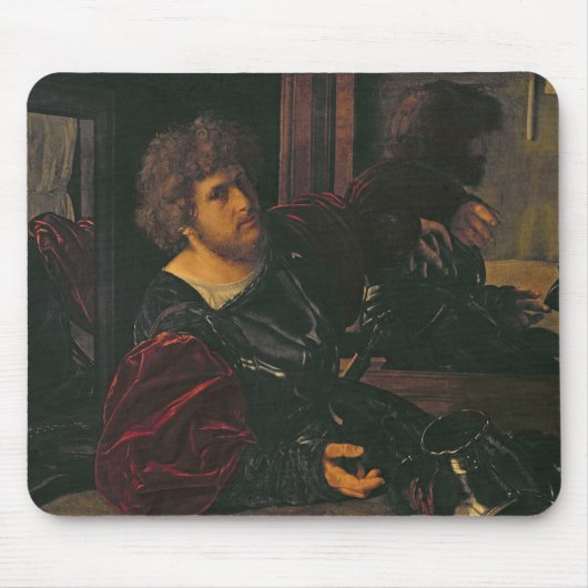Porträt von Bernardo di Salla Mousepad (Vorne)