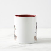 Porträt von Bernhardiner de Clairvaux Tasse (Zentrum)