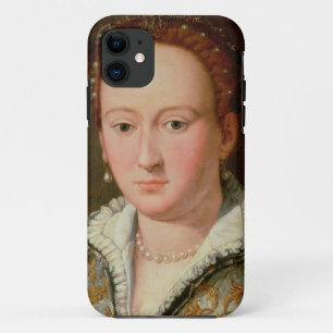 Porträt von Bianca Cappello, c.1580 (Öl auf Kupf iPhone 11 Hülle