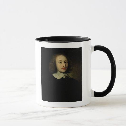 Porträt von Blaise Pascal Tasse (Rechts)