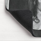 Porträt von Bruno Ryves Mousepad (Ecke)