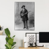 Porträt von Calamity Jane Poster (Heimbüro)