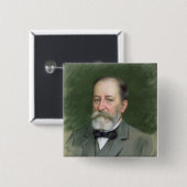 Porträt von Camille Heiligem-Saens 1903 Button (Vorne & Hinten)