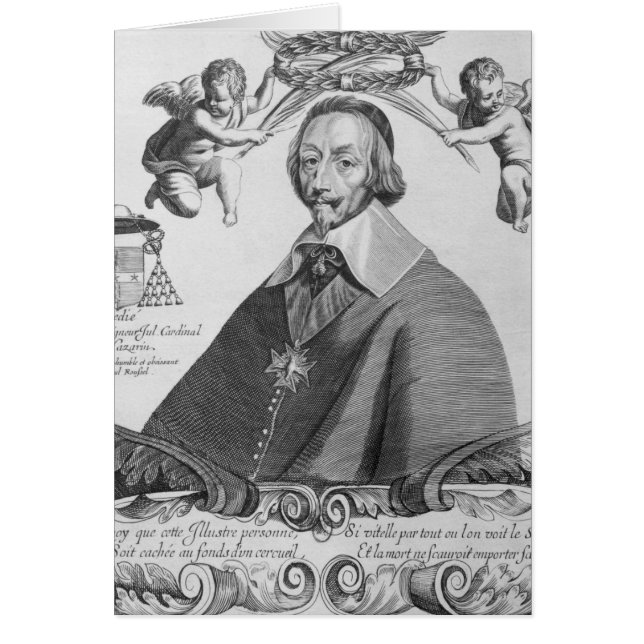 Porträt von Cardinal de Richelieu (Vorne)