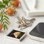 Porträt von Carl Friedrich Gauß, 1840 Schlüsselanhänger (Seite)