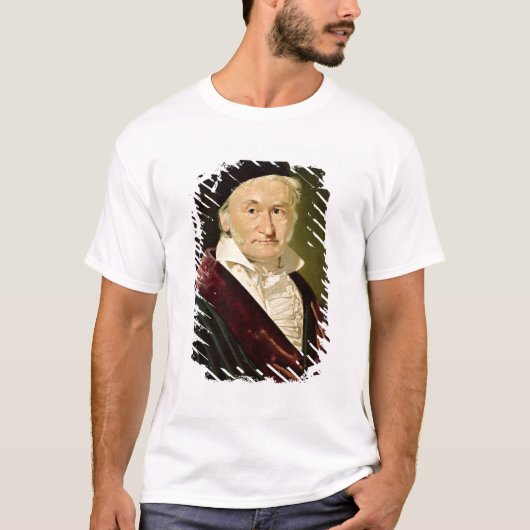 Porträt von Carl Friedrich Gauß, 1840 T-Shirt (Vorderseite)