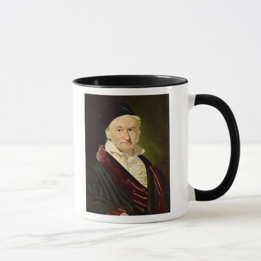 Porträt von Carl Friedrich Gauß, 1840 Tasse (Rechts)