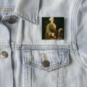 Porträt von Carlo Goldoni Button (Beispiel)
