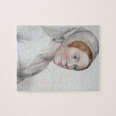 Porträt von Catherine Howard (1520-42) vorbei Puzzle (Horizontal)