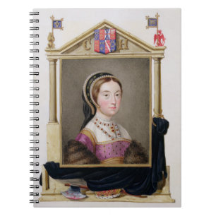 Porträt von Catherine Howard (c.1520-d.1542) 5. Q Notizblock