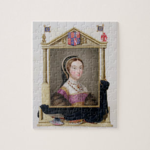Porträt von Catherine Howard (c.1520-d.1542) 5. Q Puzzle