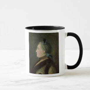 Porträt von Catherine II von Russland Tasse