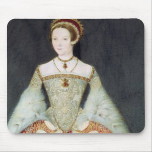 Porträt von Catherine Parr (1512-48), 1545 (Farbe Mousepad