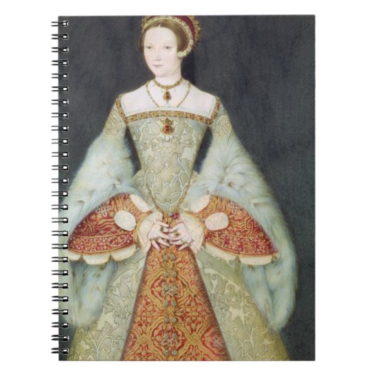 Porträt von Catherine Parr (1512-48), 1545 (Farbe Notizblock (Vorderseite)