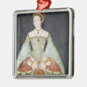 Porträt von Catherine Parr (1512-48), 1545 (Farbe Silbernes Ornament (Links)