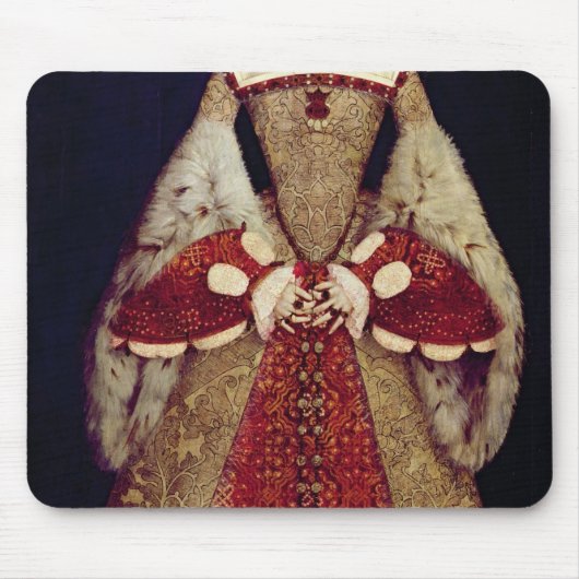 Porträt von Catherine Parr, 1545 Mousepad (Vorne)