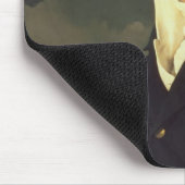 Porträt von Charles Cordier 1811 Mousepad (Ecke)