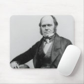 Porträt von Charles Darwin, 1854 Mousepad (Mit Mouse)