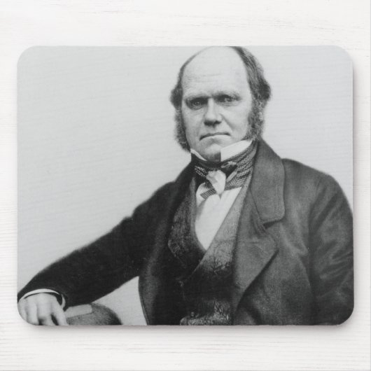 Porträt von Charles Darwin, 1854 Mousepad (Vorne)
