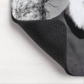 Porträt von Charles Darwin 1881 Mousepad (Ecke)