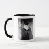 Porträt von Charles Darwin 1881 Tasse (Links)