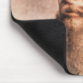 Porträt von Charles Dickens, 1869 Mousepad (Ecke)