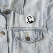 Porträt von Charles Dickens Button (Beispiel)