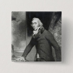 Porträt von Charles-Grau, Graf-Grau Button