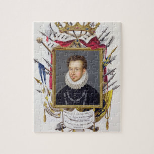 Porträt von Charles IX von Frankreich (1550-74) Puzzle