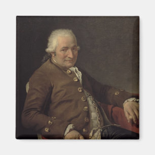 Porträt von Charles-Pierre Pecoul, 1784 (Öl auf  Magnet