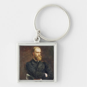 Porträt von Charles Stewart Parnell 1892 Schlüsselanhänger