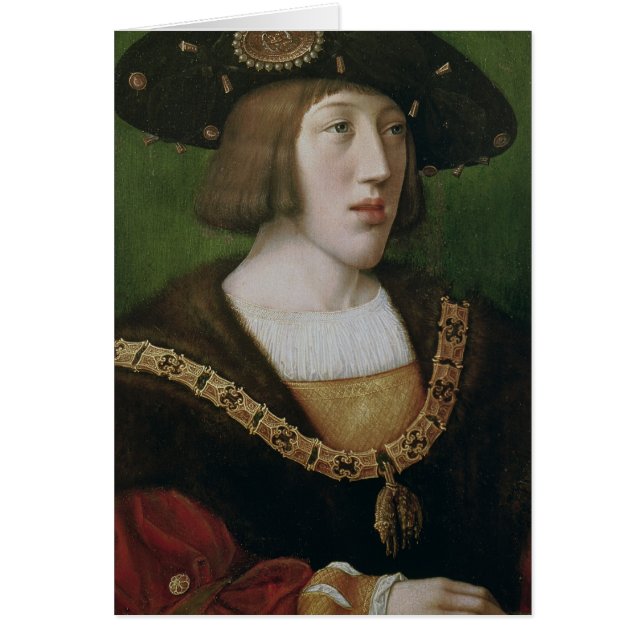 Porträt von Charles V 1516 (Vorne)