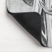 Porträt von Charles V, heiliger römischer Kaiser Mousepad (Ecke)