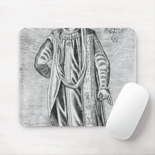 Porträt von Charles V, heiliger römischer Kaiser Mousepad (Mit Mouse)