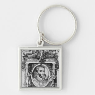 Porträt von Charles V, heiliger römischer Kaiser Schlüsselanhänger