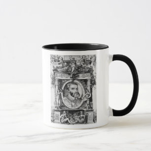 Porträt von Charles V, heiliger römischer Kaiser Tasse