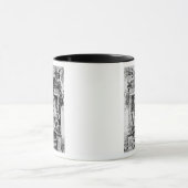 Porträt von Charles V, heiliger römischer Kaiser Tasse (Zentrum)